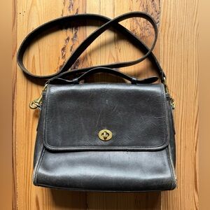 Vintage Coach Court top handle bag